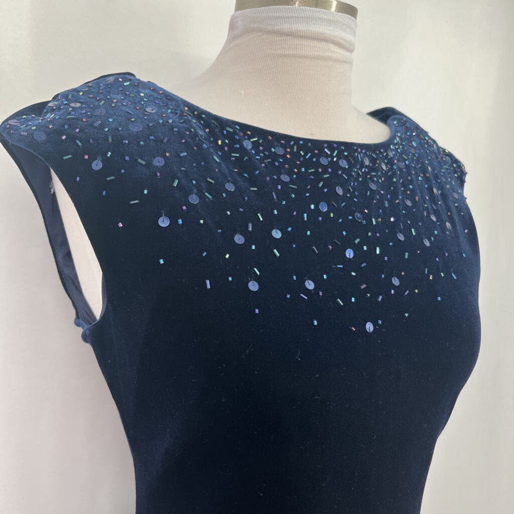 J.R. Nites Slvls Velour Dress