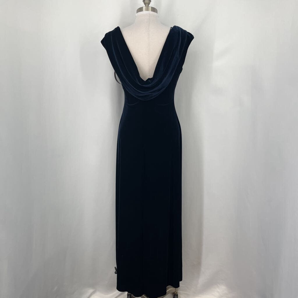J.R. Nites Slvls Velour Dress