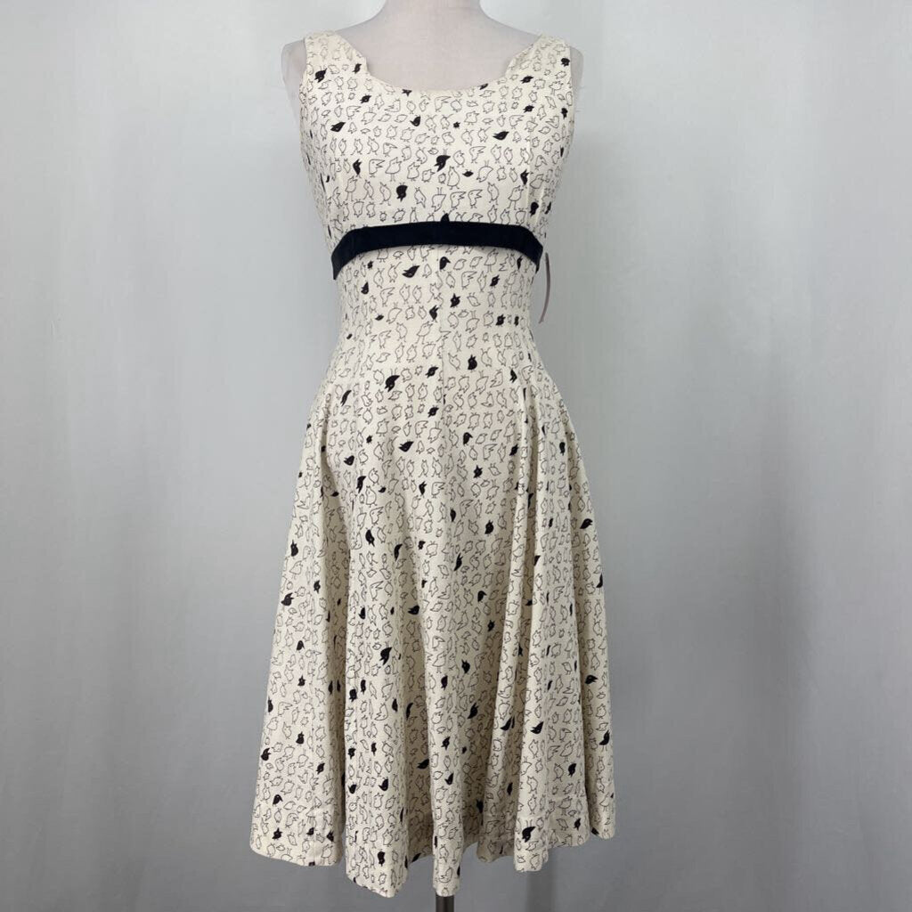 Bird Print Dress