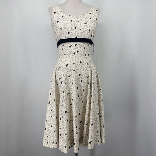 Bird Print Dress