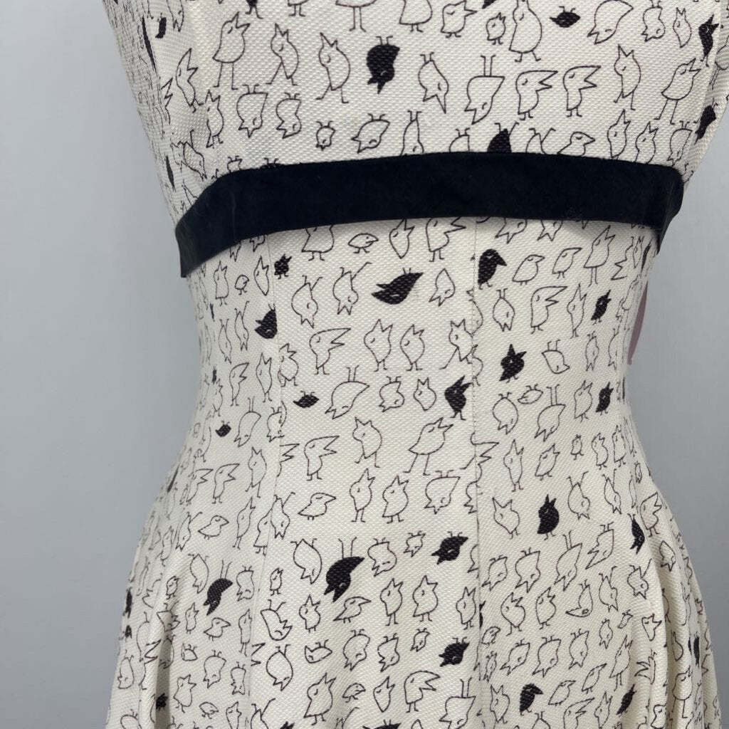Bird Print Dress