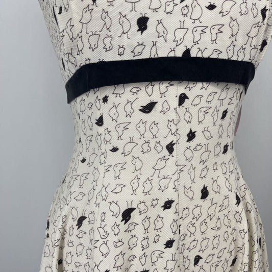 Bird Print Dress