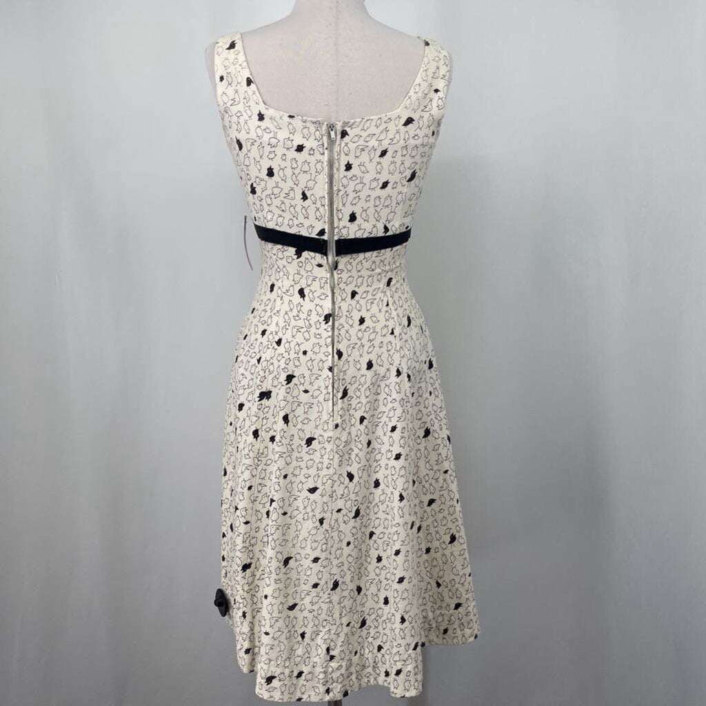 Bird Print Dress