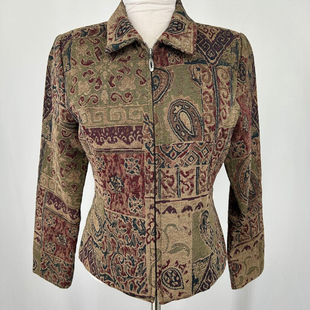 Christopher & Banks Tapestry Jacket