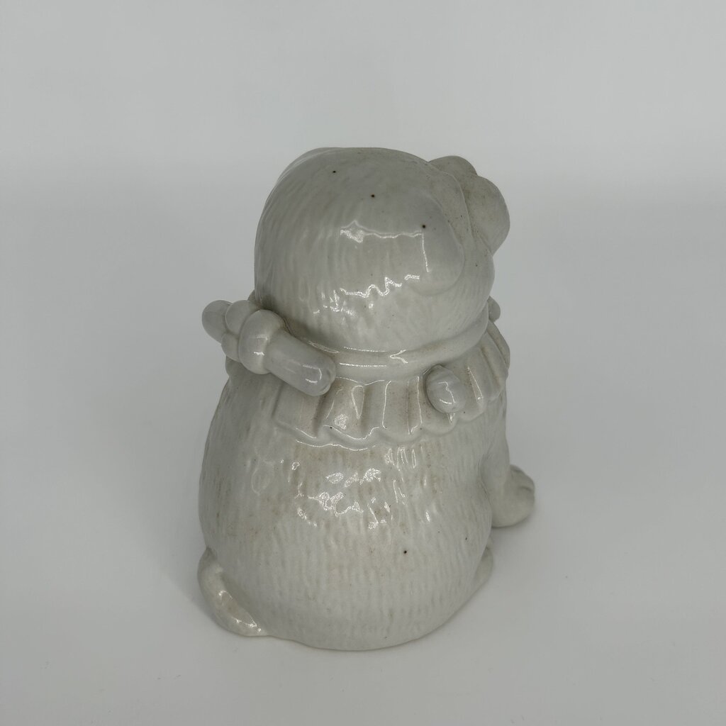 Porcelain Puppy Figurine