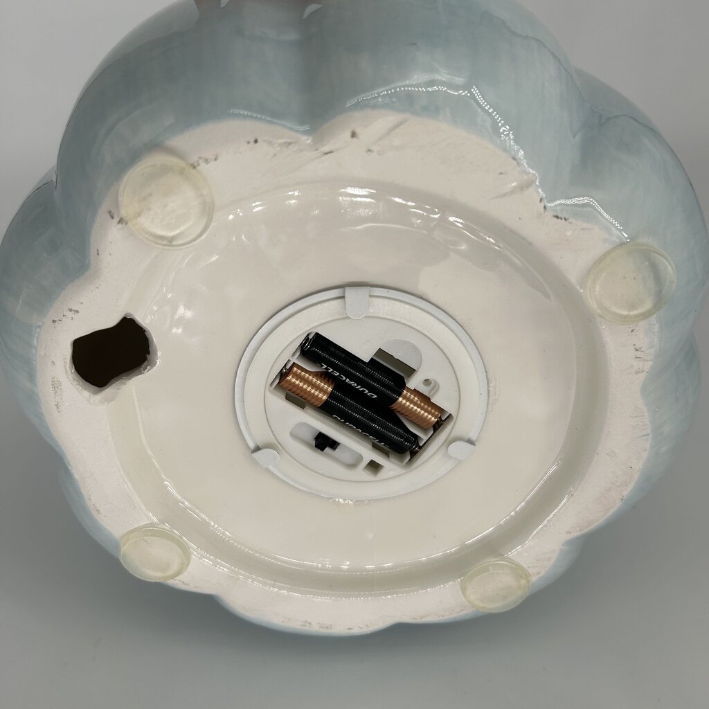 Ceramic Lit Jack-O-Lantern