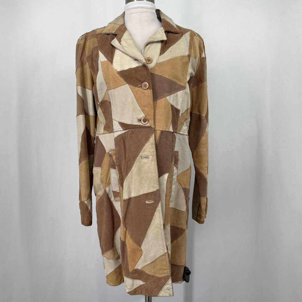 Robert Lewis Suede Patchwork Jacket