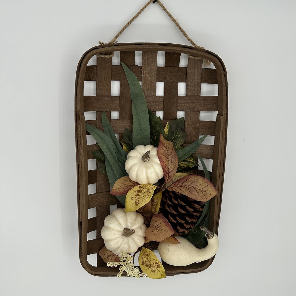 Fall Foliage in Tobacco Basket