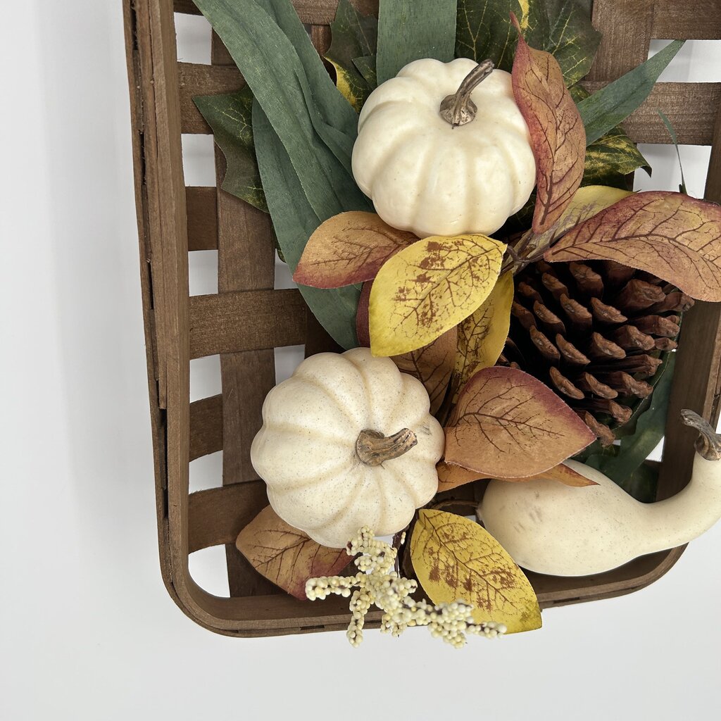 Fall Foliage in Tobacco Basket