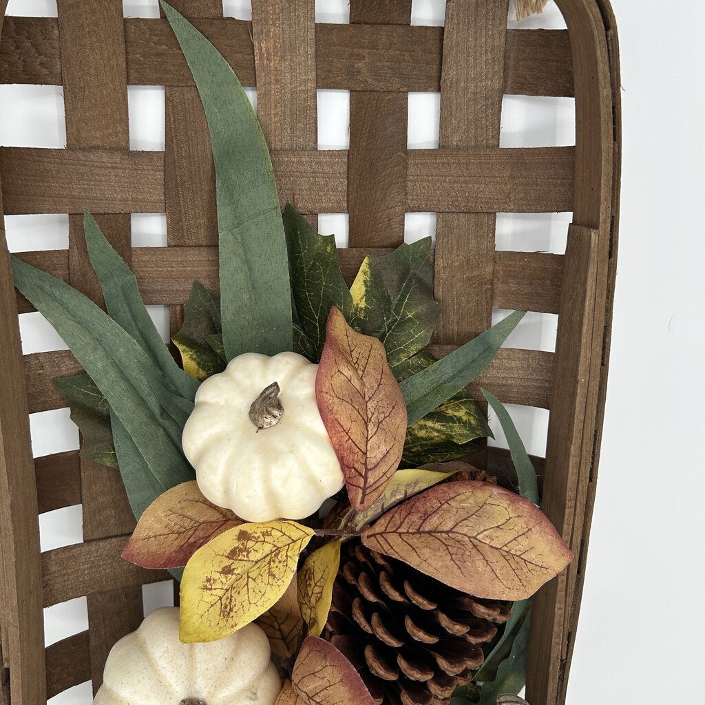 Fall Foliage in Tobacco Basket