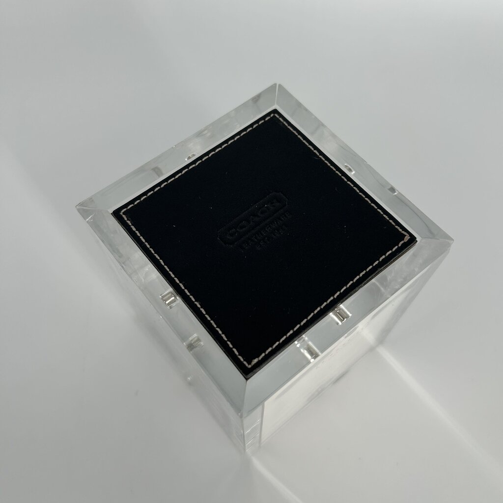 Coach Acrylic Pic Holder Cube