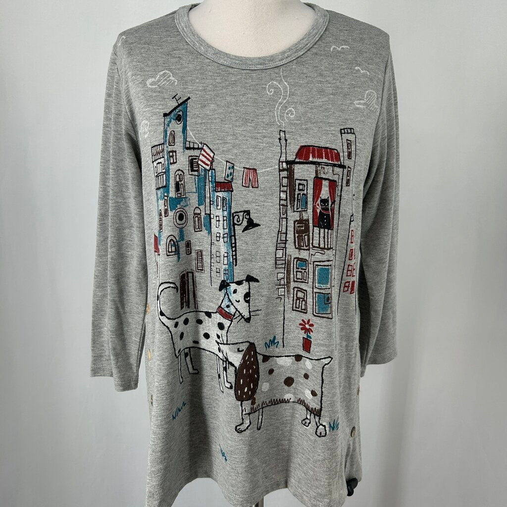 Jess & Jane L/s Tunic Tee