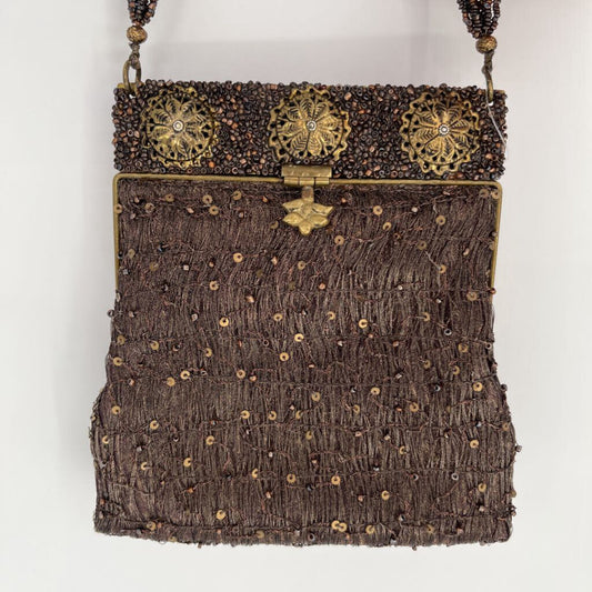 Beaded Metal Clutch