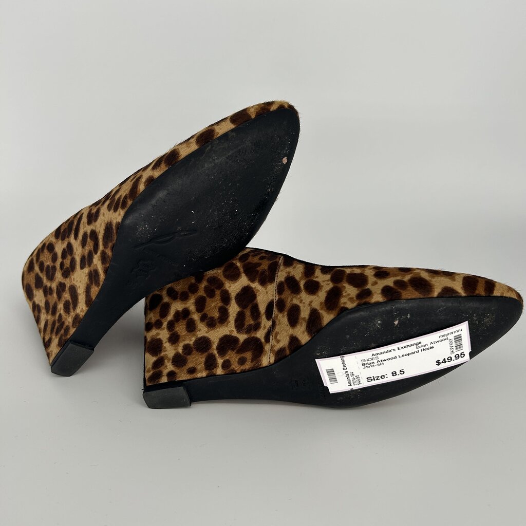 Brian Atwood Leopard Heels