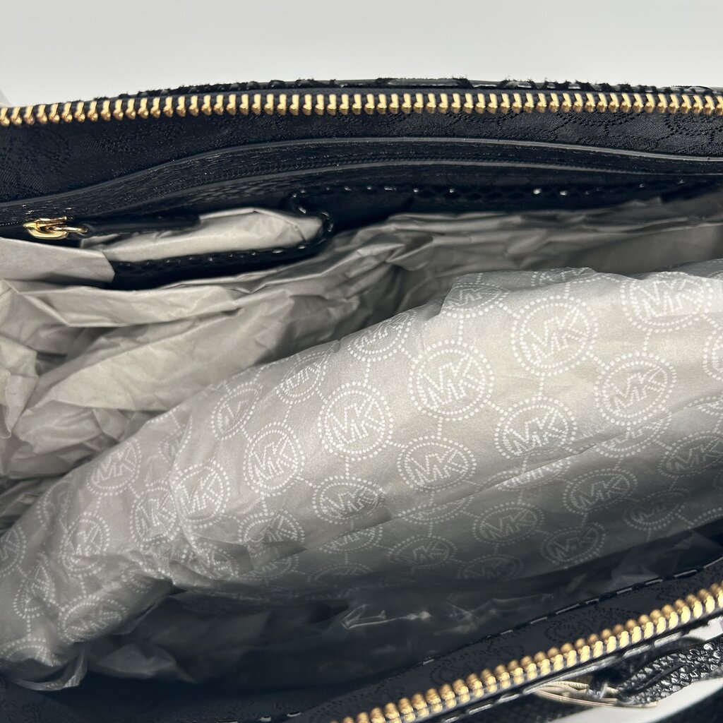 MK Croco Satchel