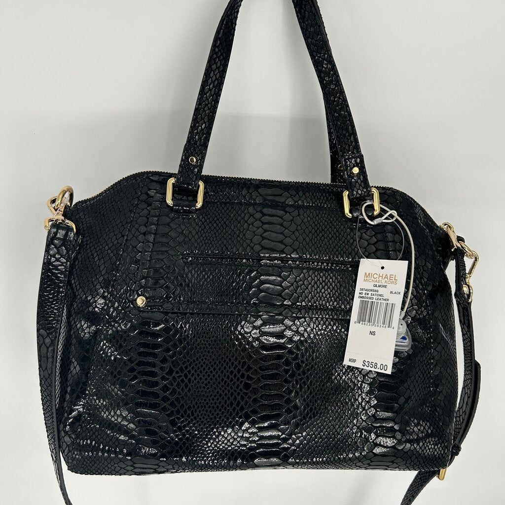 MK Croco Satchel