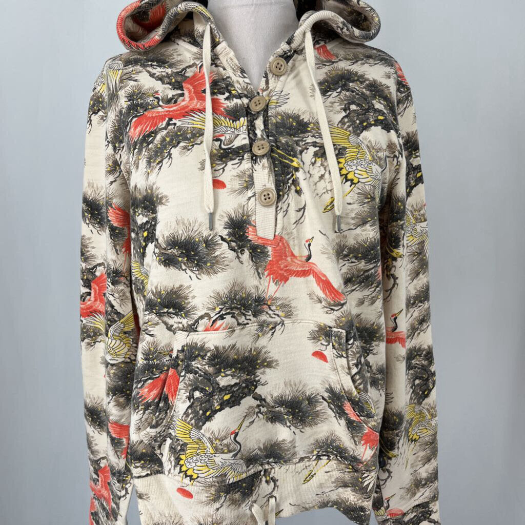 Lucky Brand Floral Hoodie