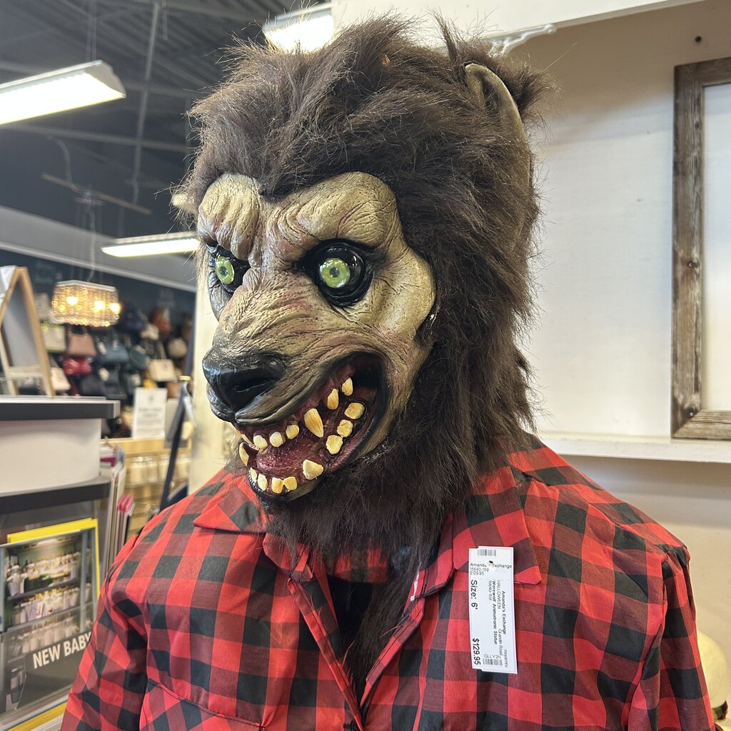 Werewolf Animatronic Statue