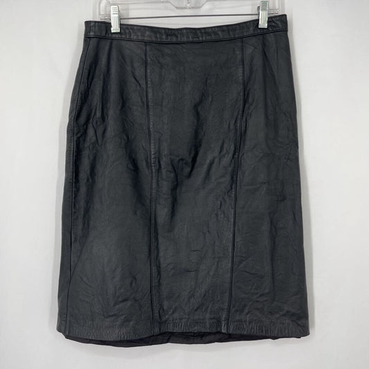 Evan Davies Leather Skirt