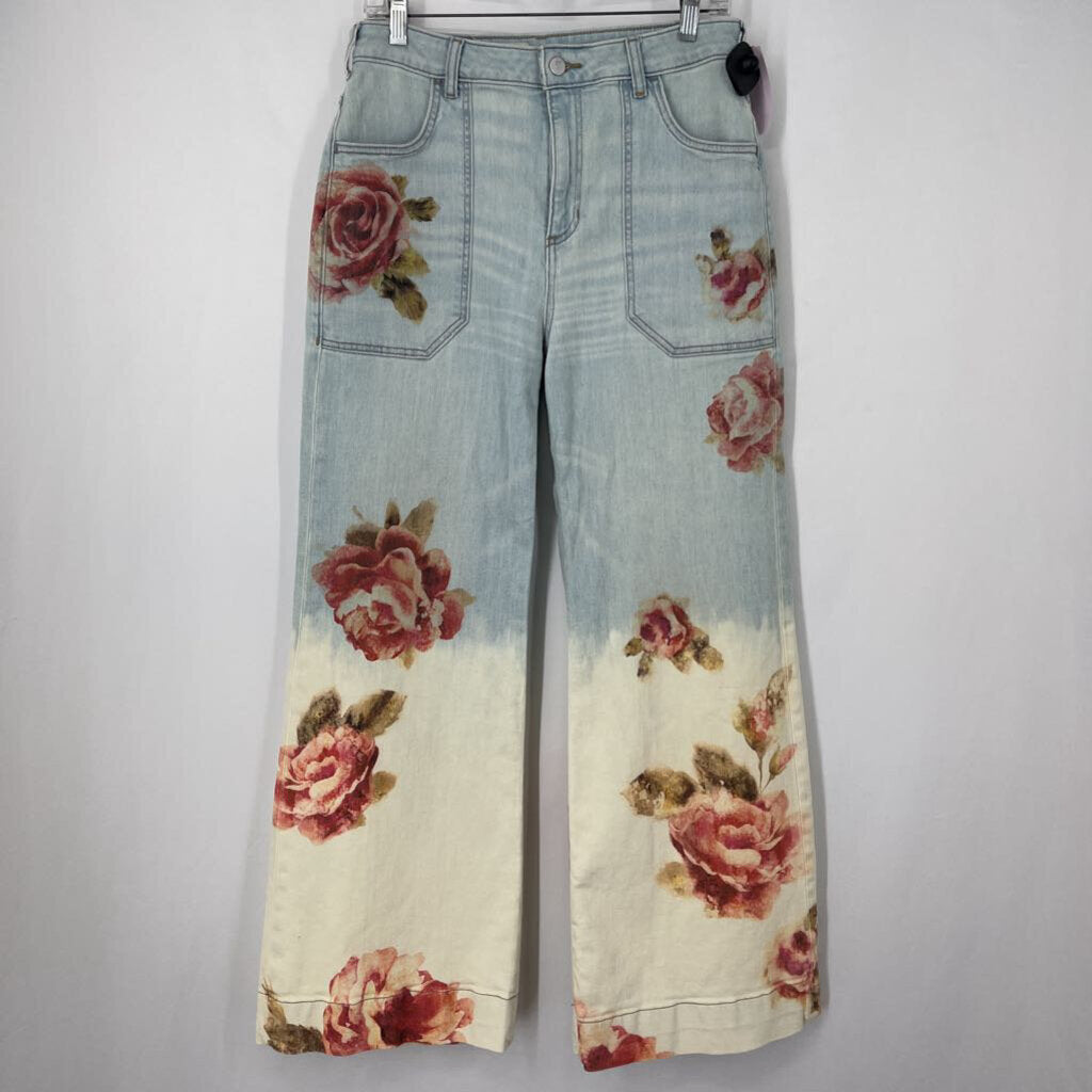 Pilcro Floral Jeans