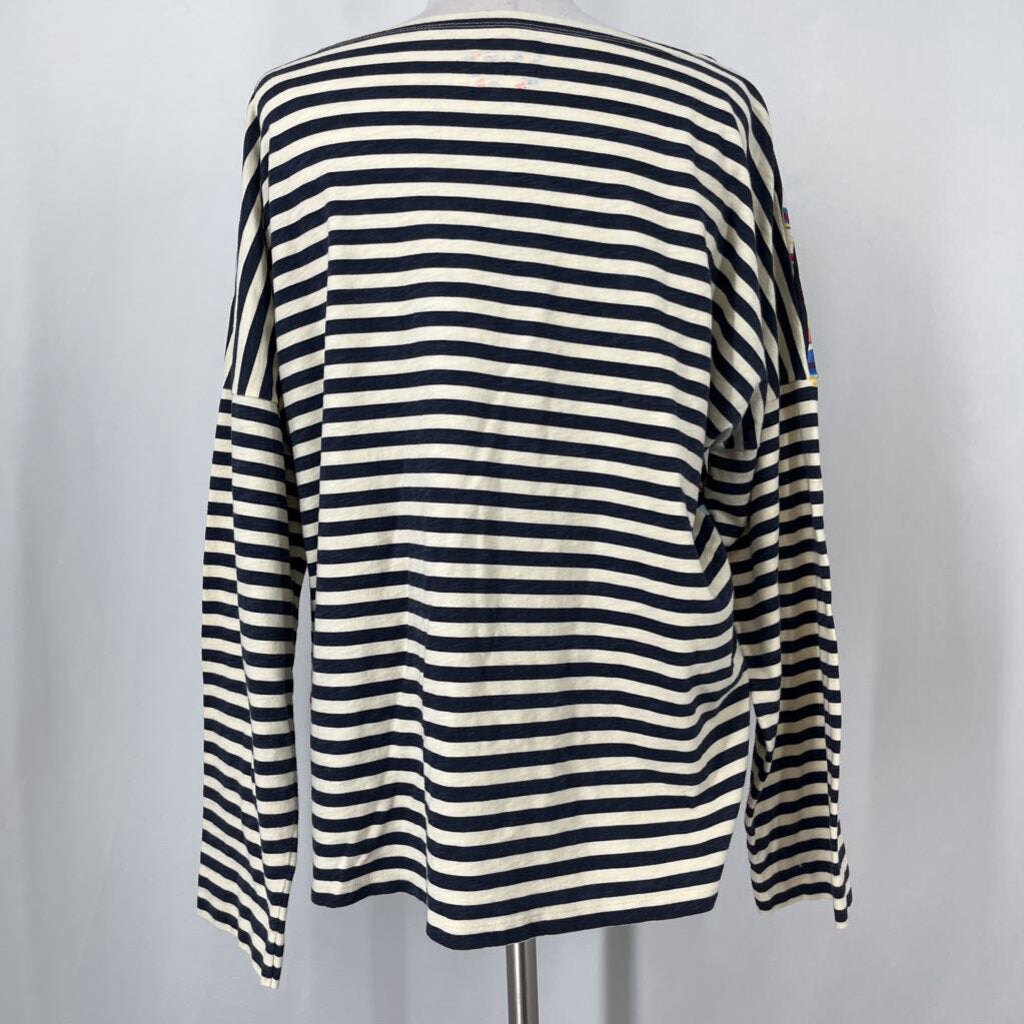 Michael De Feo L/s Stripe Shirt