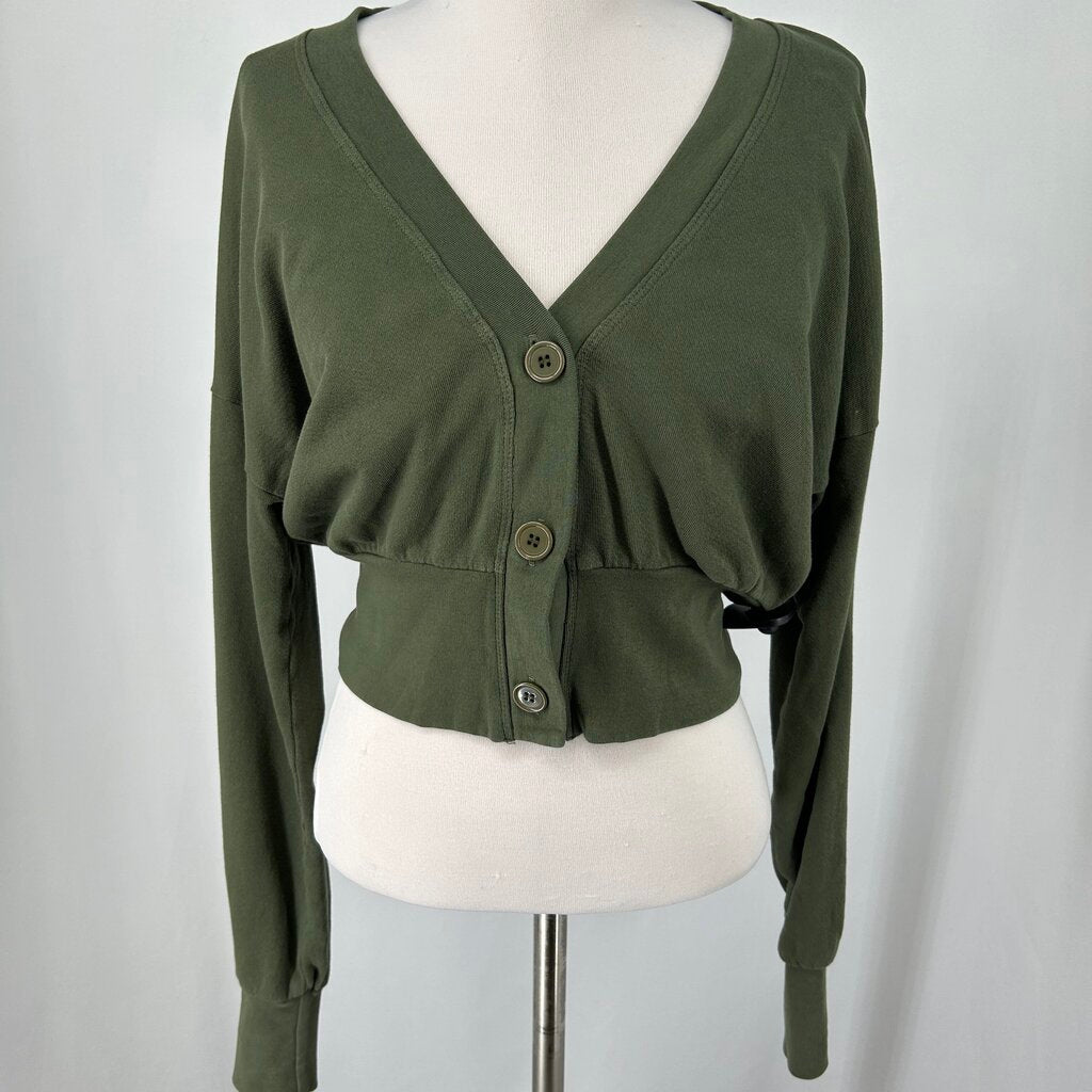 Michael Lauren Cropped Cardigan
