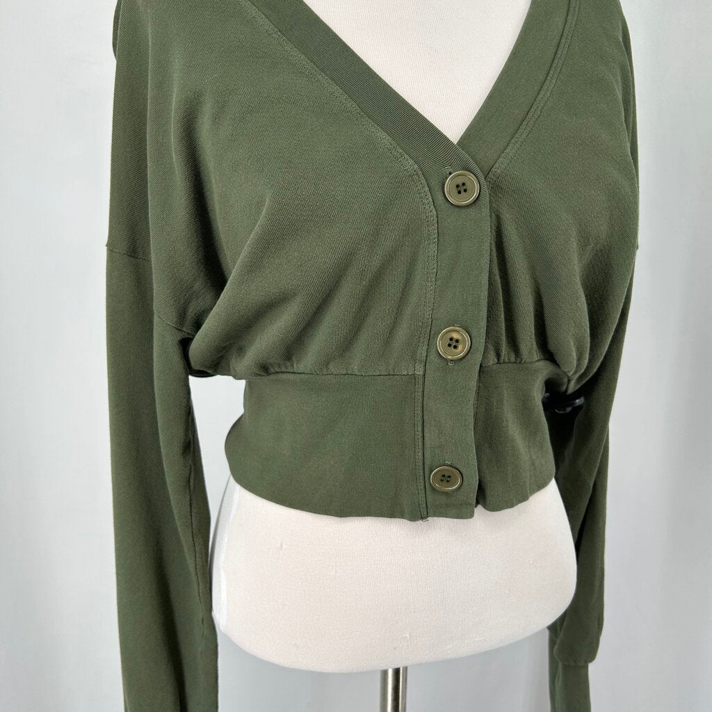 Michael Lauren Cropped Cardigan