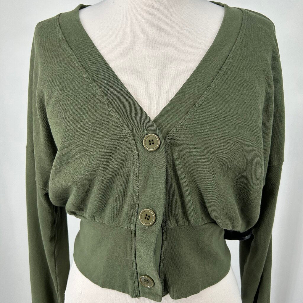 Michael Lauren Cropped Cardigan