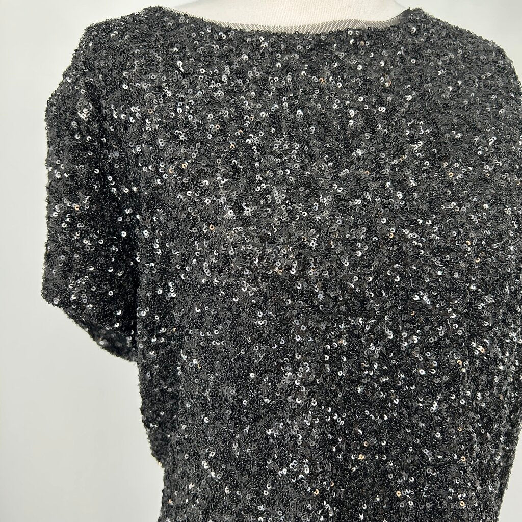 Maeve S/s Sequened Shirt