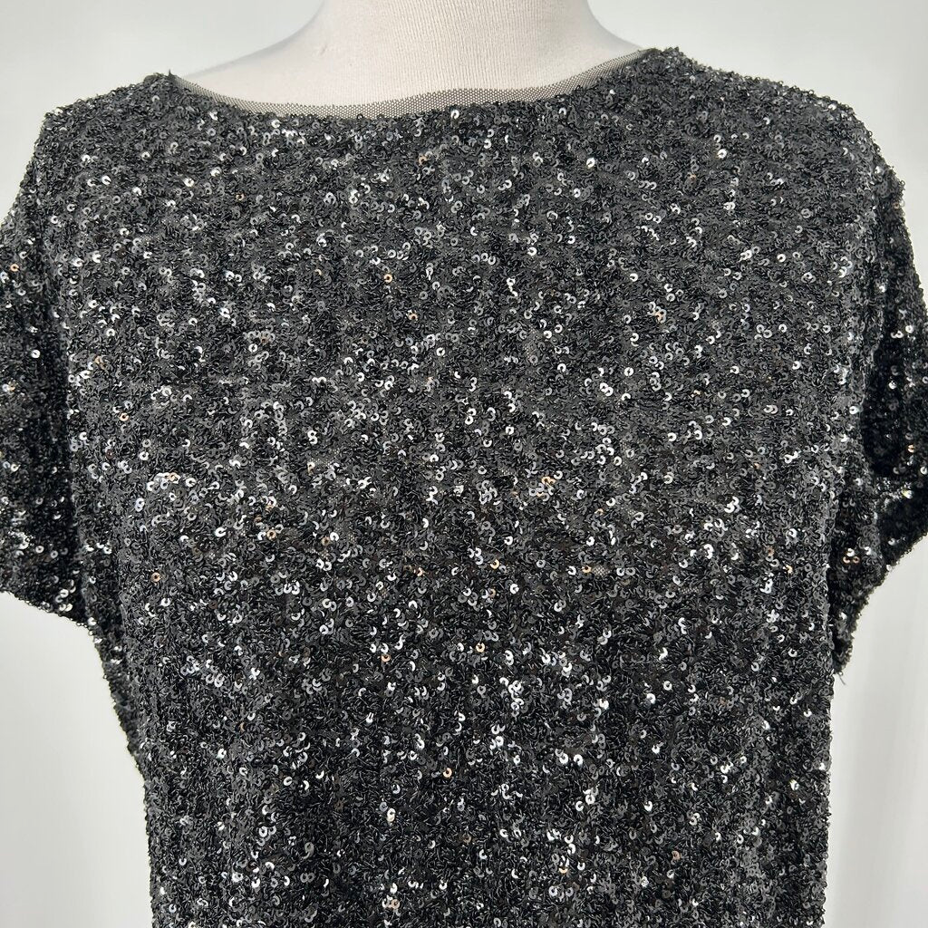 Maeve S/s Sequened Shirt