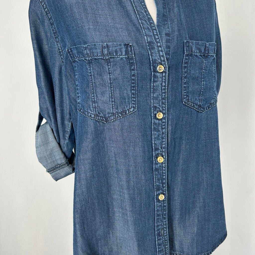 Cloth & Stone L/Roll Slv Shirt