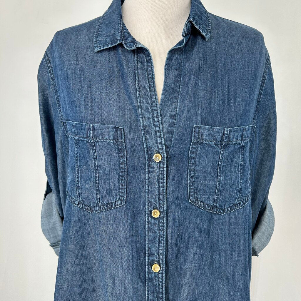 Cloth & Stone L/Roll Slv Shirt