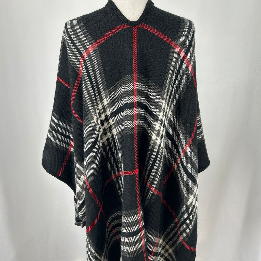 Peter Nygard Plaid Cape