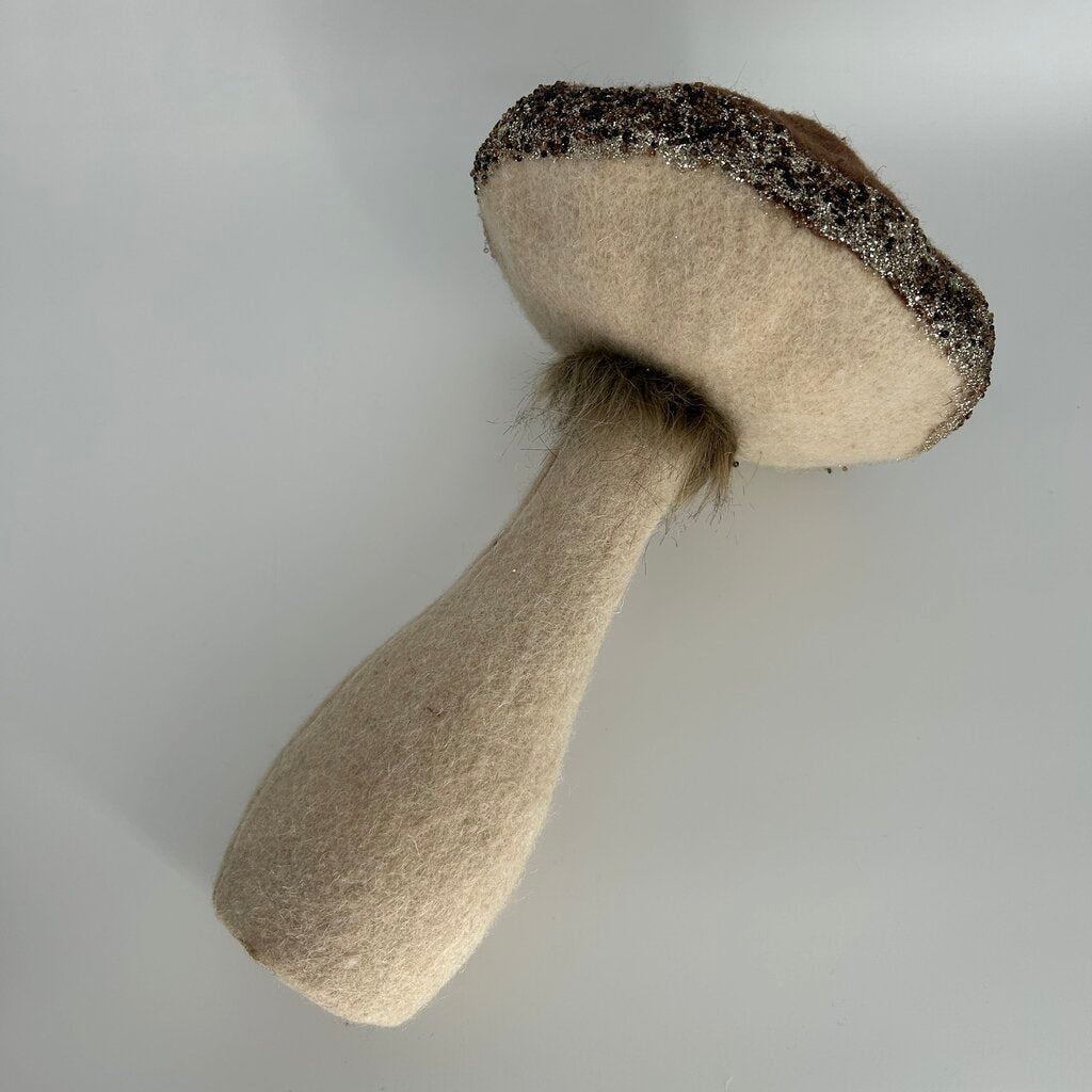 Glitter Trim Mushroom