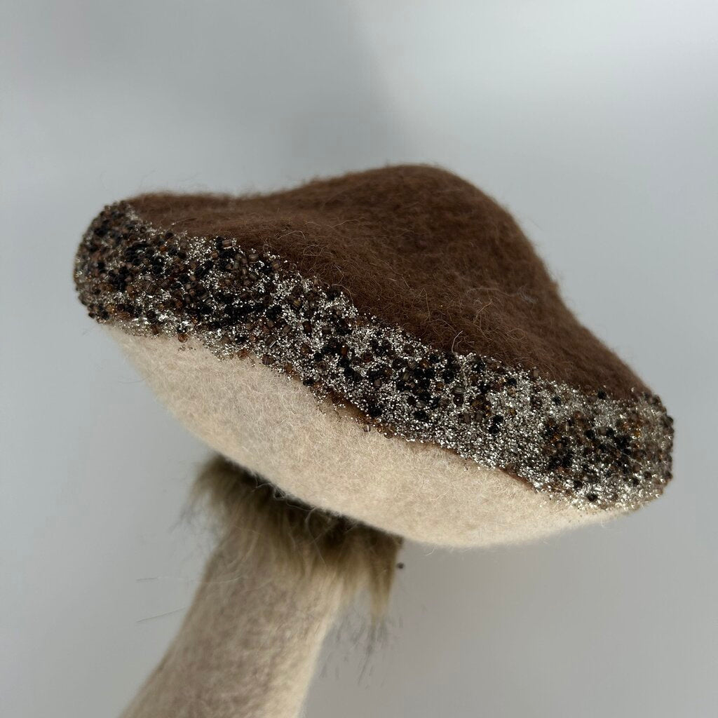 Glitter Trim Mushroom