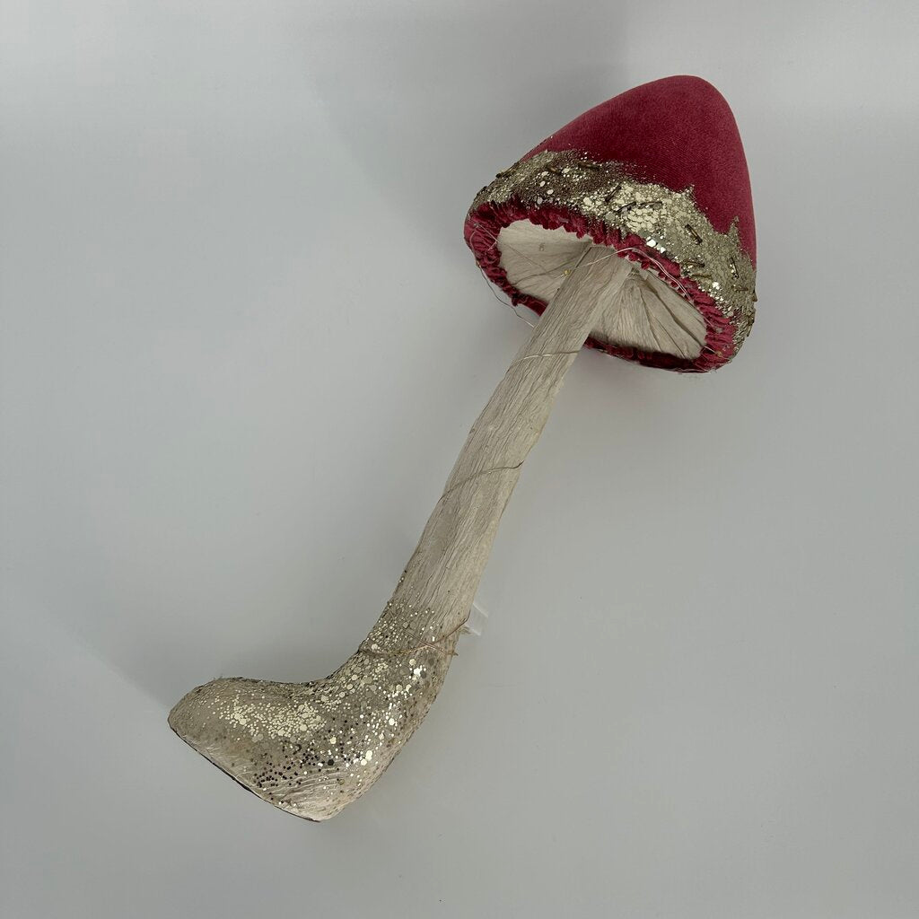 Glitter Trim Mushroom