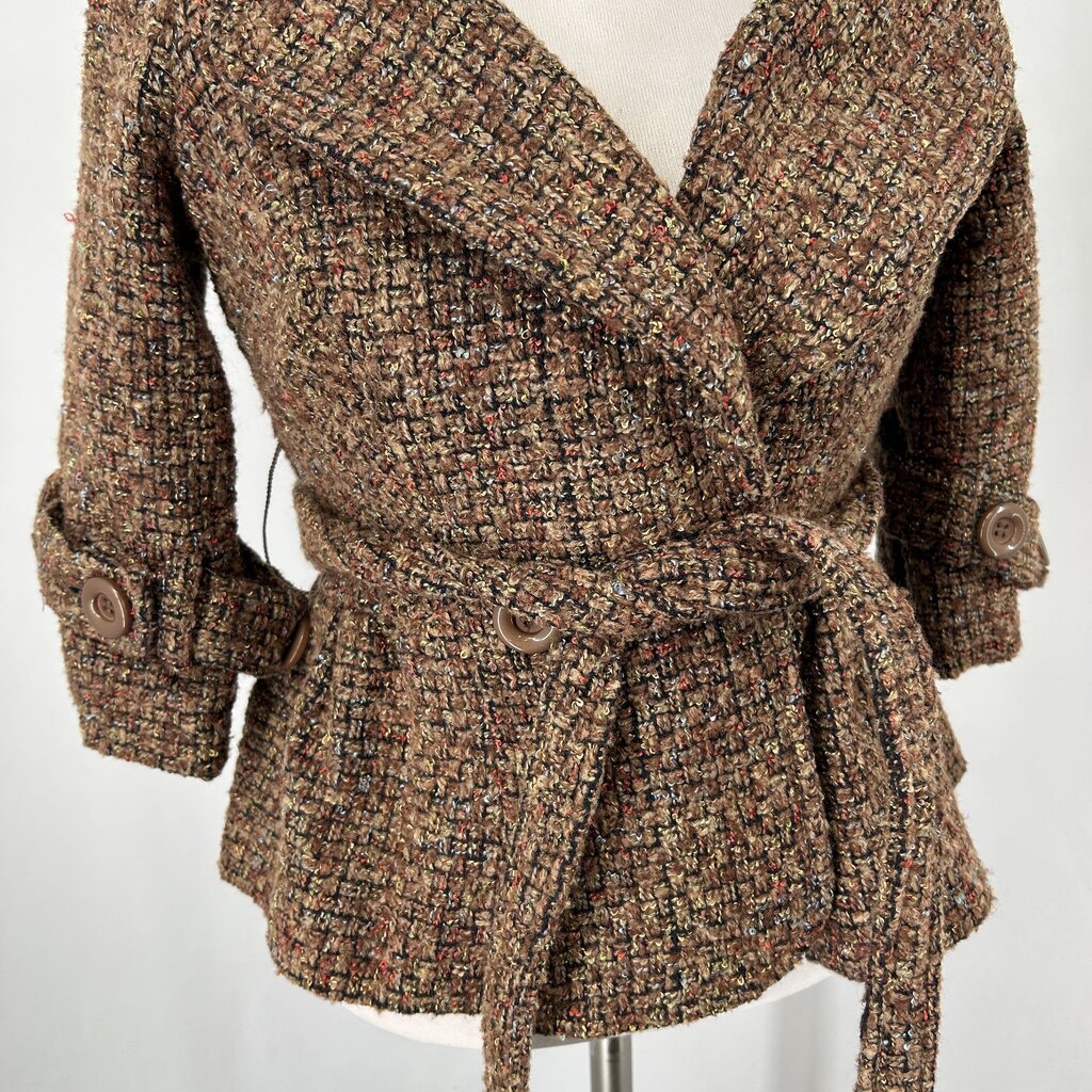 Love Stitch Tweed Blazer