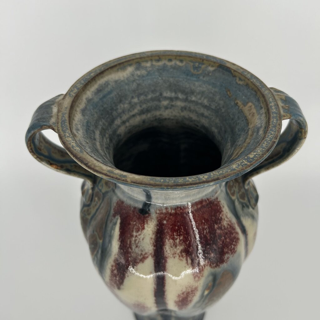 Ceramic Two-Handled Vase