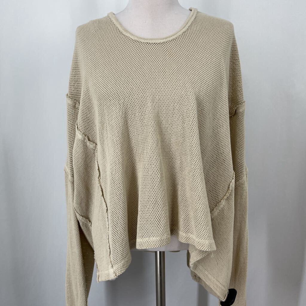 We The Free Mesh Sweater