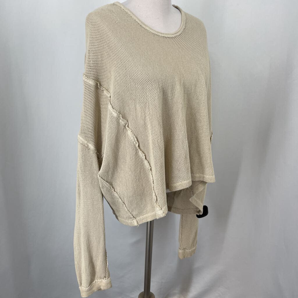 We The Free Mesh Sweater