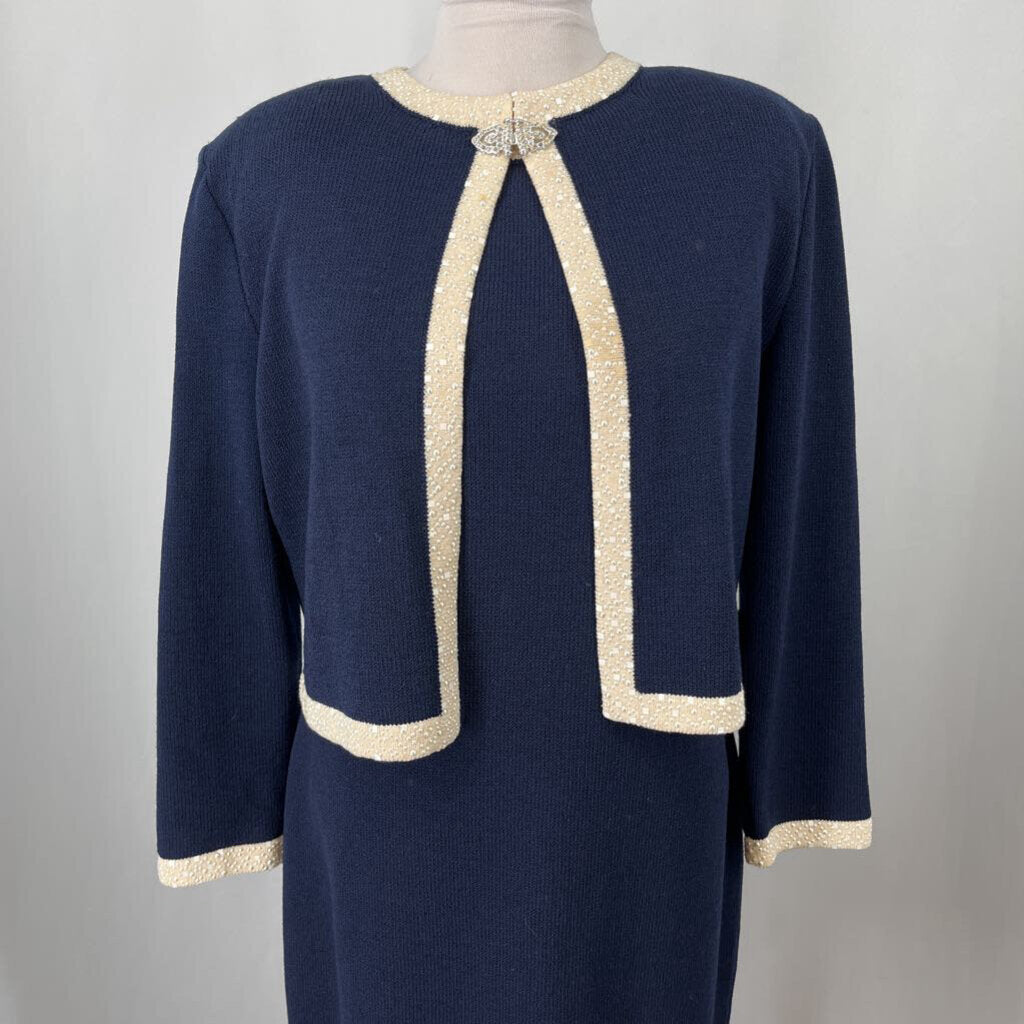 St John 2 Pc Knit Dress