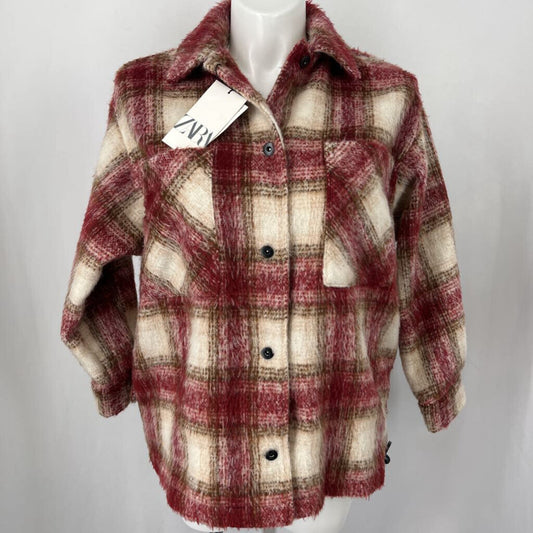 Zara Plaid Shacket