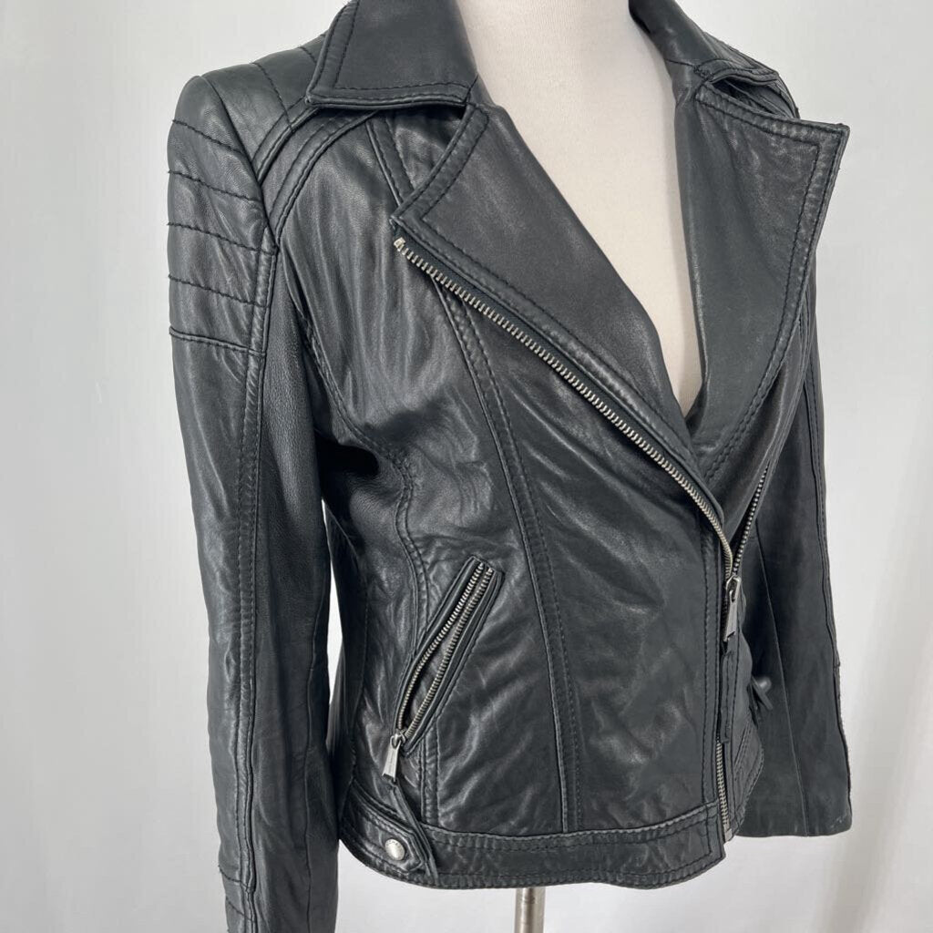 MK Leather Moto Jacket