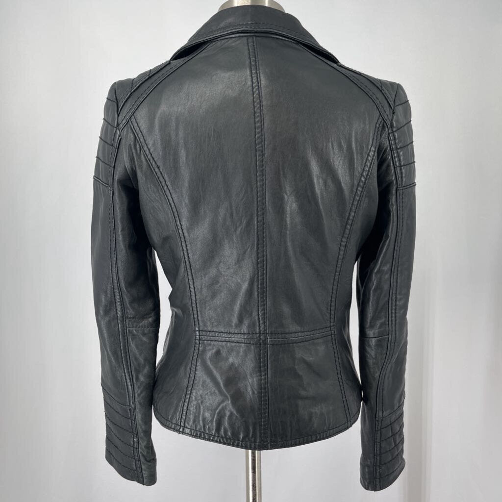 MK Leather Moto Jacket