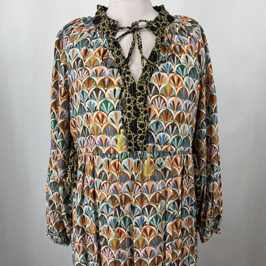 Winton and Waits Fan Print Dress