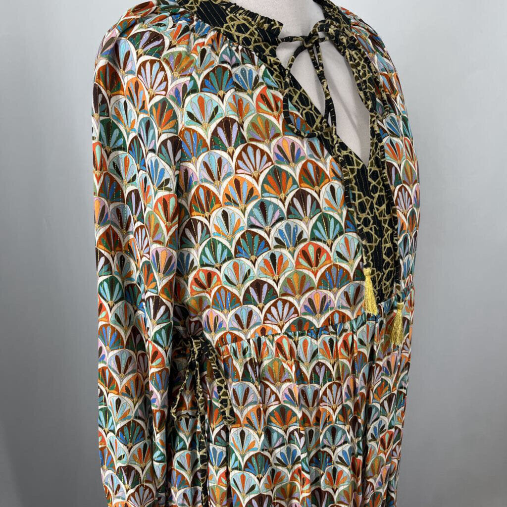 Winton and Waits Fan Print Dress