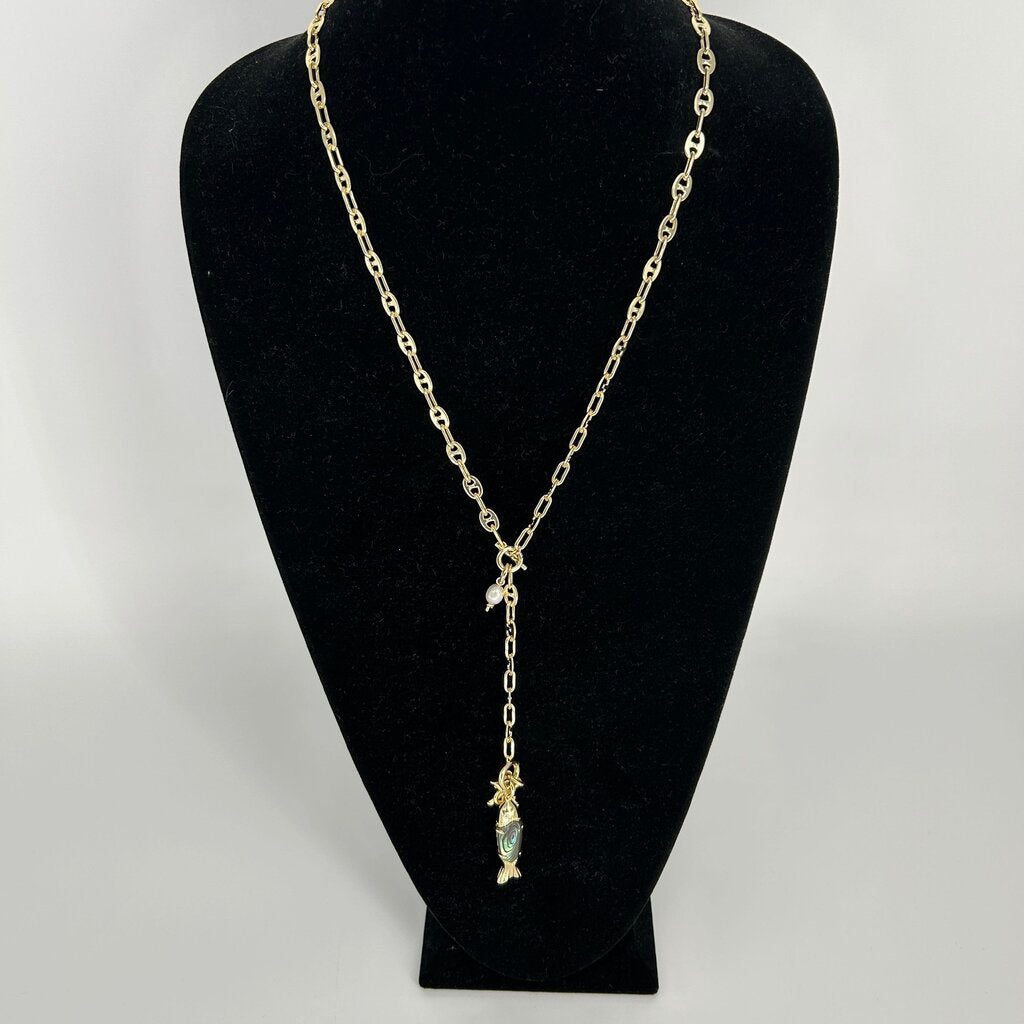 Kendra Scott Parker Fish Necklace
