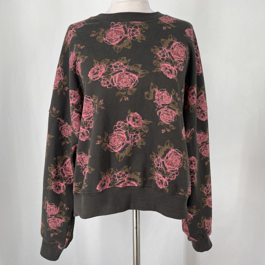 Taelynn L/s Floral Sweatshirt
