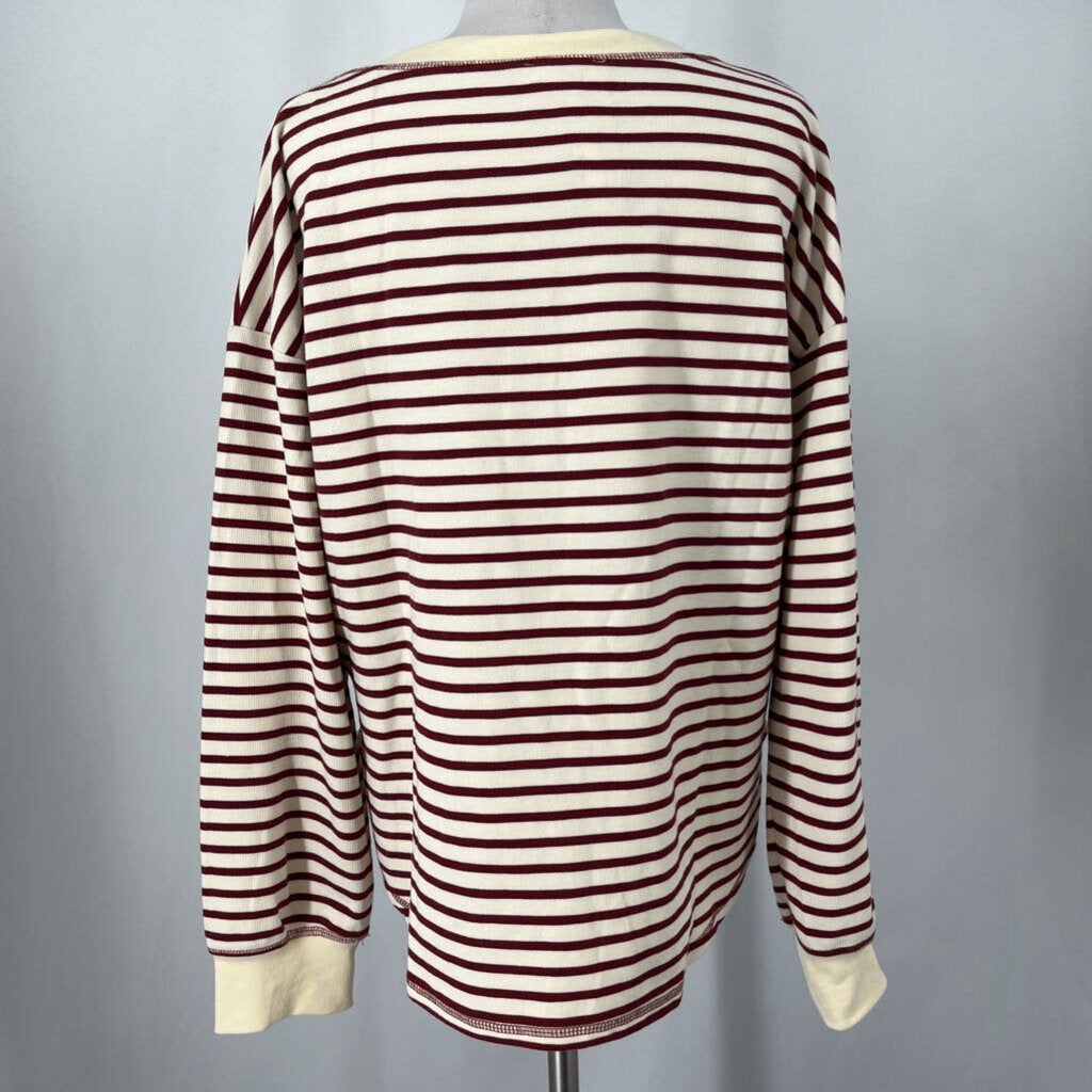 Blu Pepper L/s Stripe Shirt