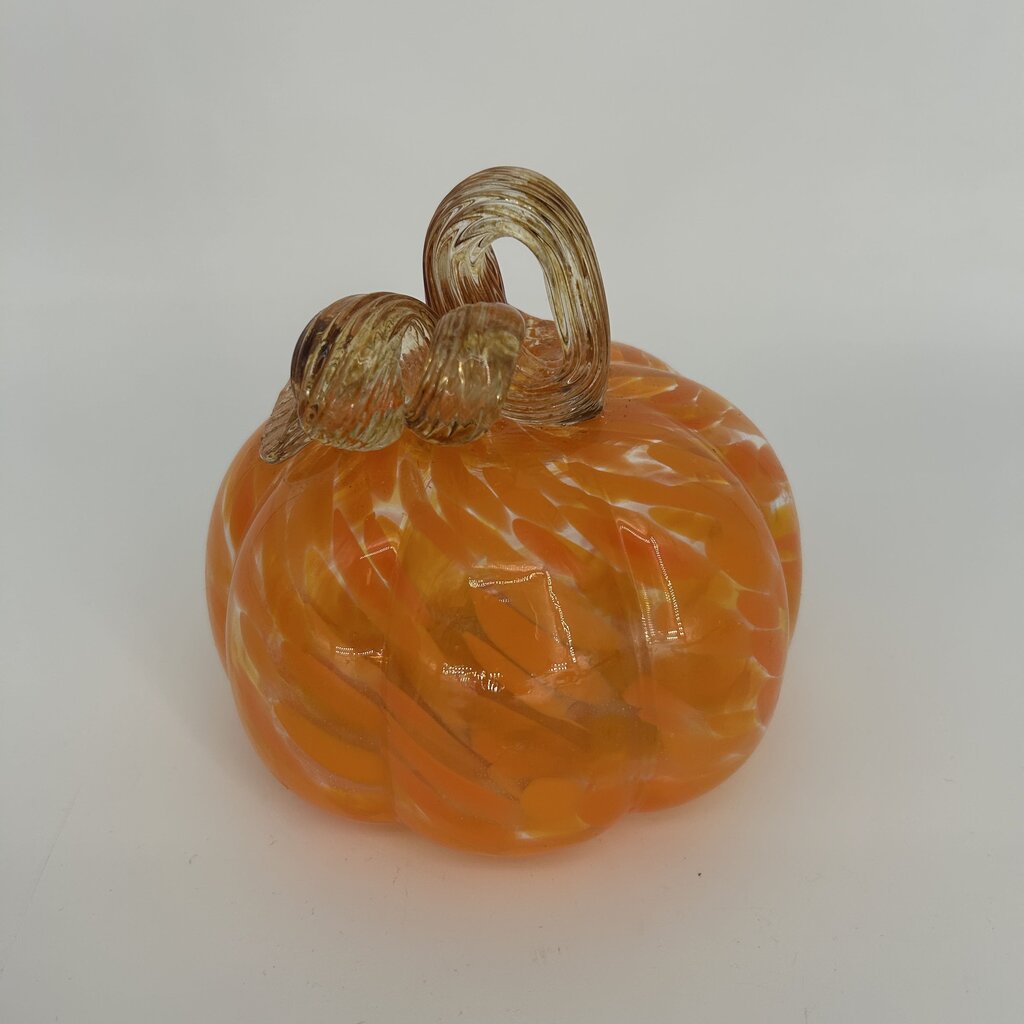 Handcrafted Glass Pumpkin